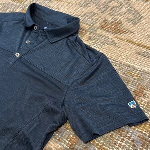 Kuhl Navy Blue Polo Shirt
